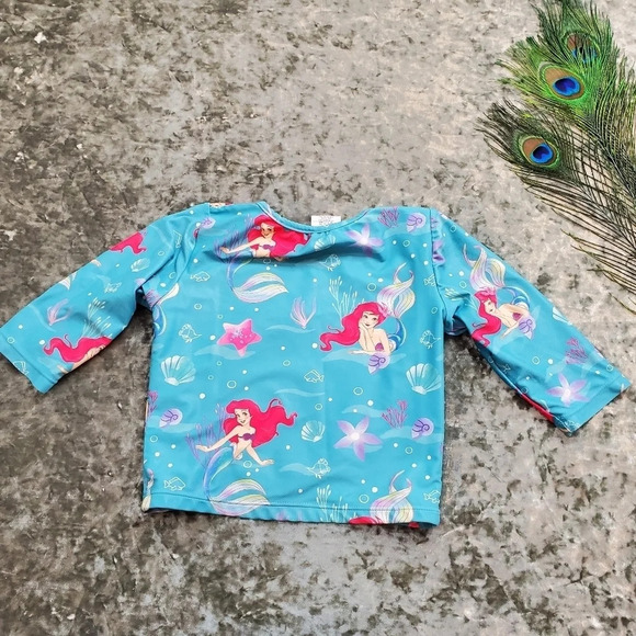 Disney Princess Ariel Swimming Top - Picture 4 of 4